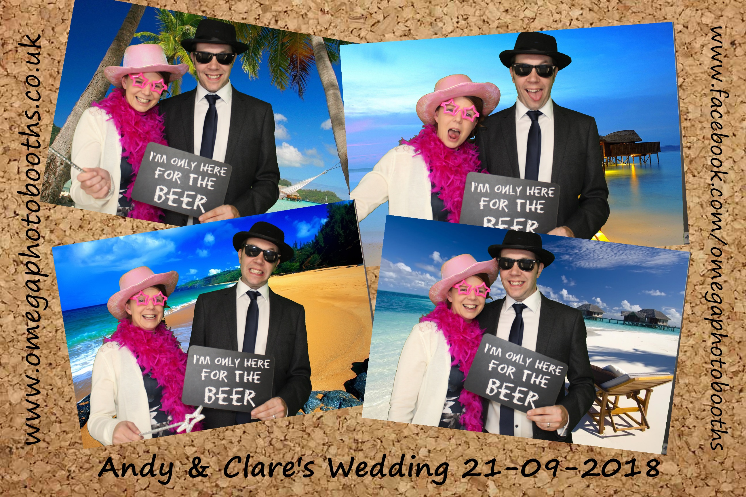 Andy and Clare wedding | View more photos from the event at gallery.omegaphotobooths.co.uk/u/Omega-Photobooths/Andy-and-Clare-wedding